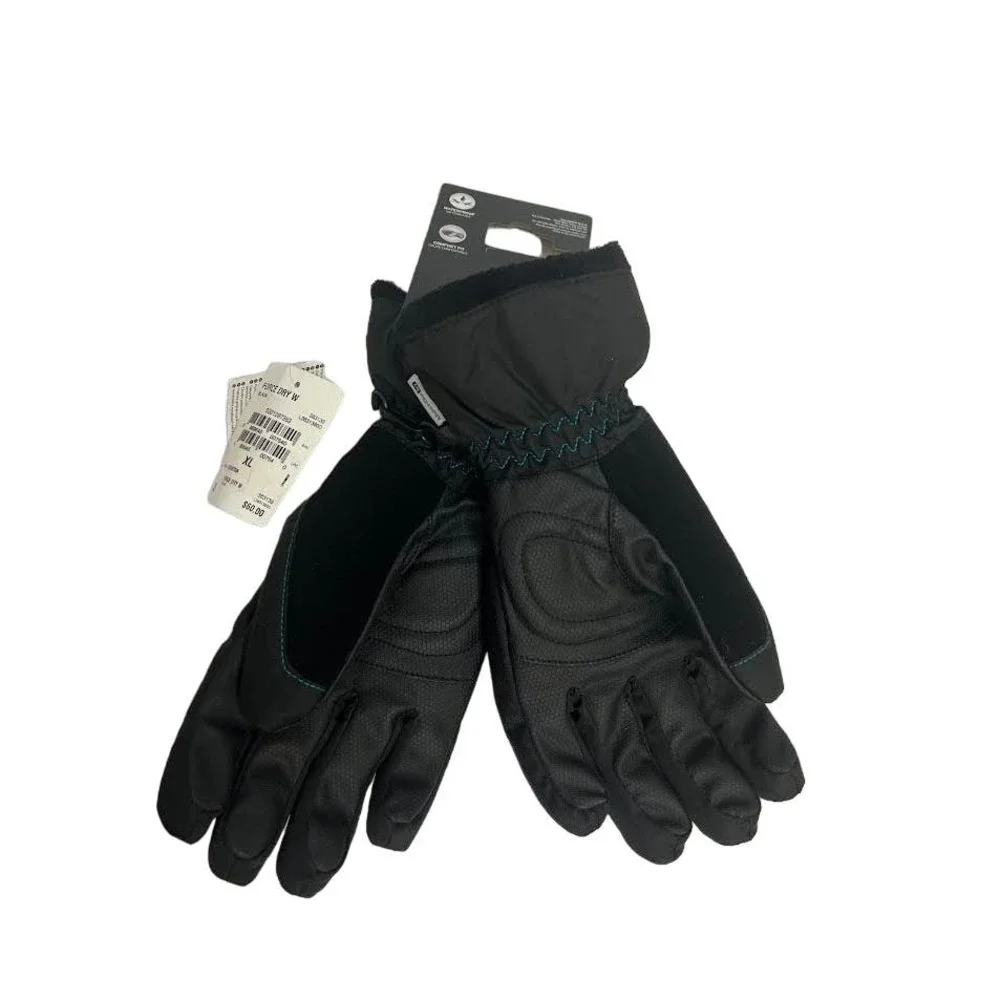 salomon force dry ski gloves The adjustable wrist closure ensures a secure and comfortable fit Salomon GLOVES FORCE M -